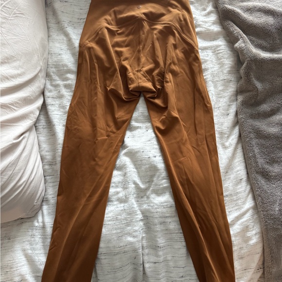 Lululemon Athletica Rust High-Waisted Leggings - Picture 2 of 3
